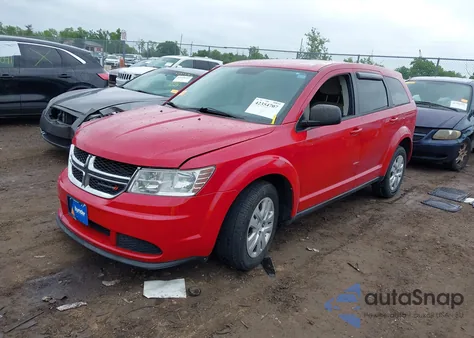 2013 Dodge Journey Se из США, поврежденный, VIN 3C4PDCAB5DT733013